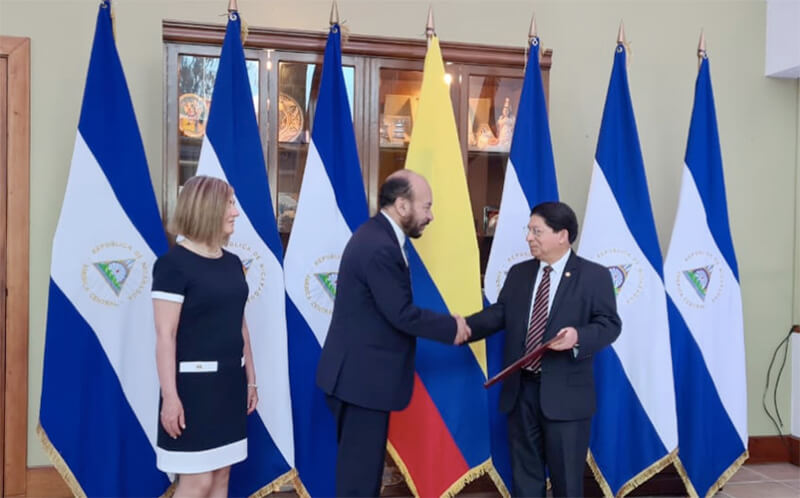 nuevo-embajador-de-colombia-en-nicaragua-entrega-cartas-credenciales